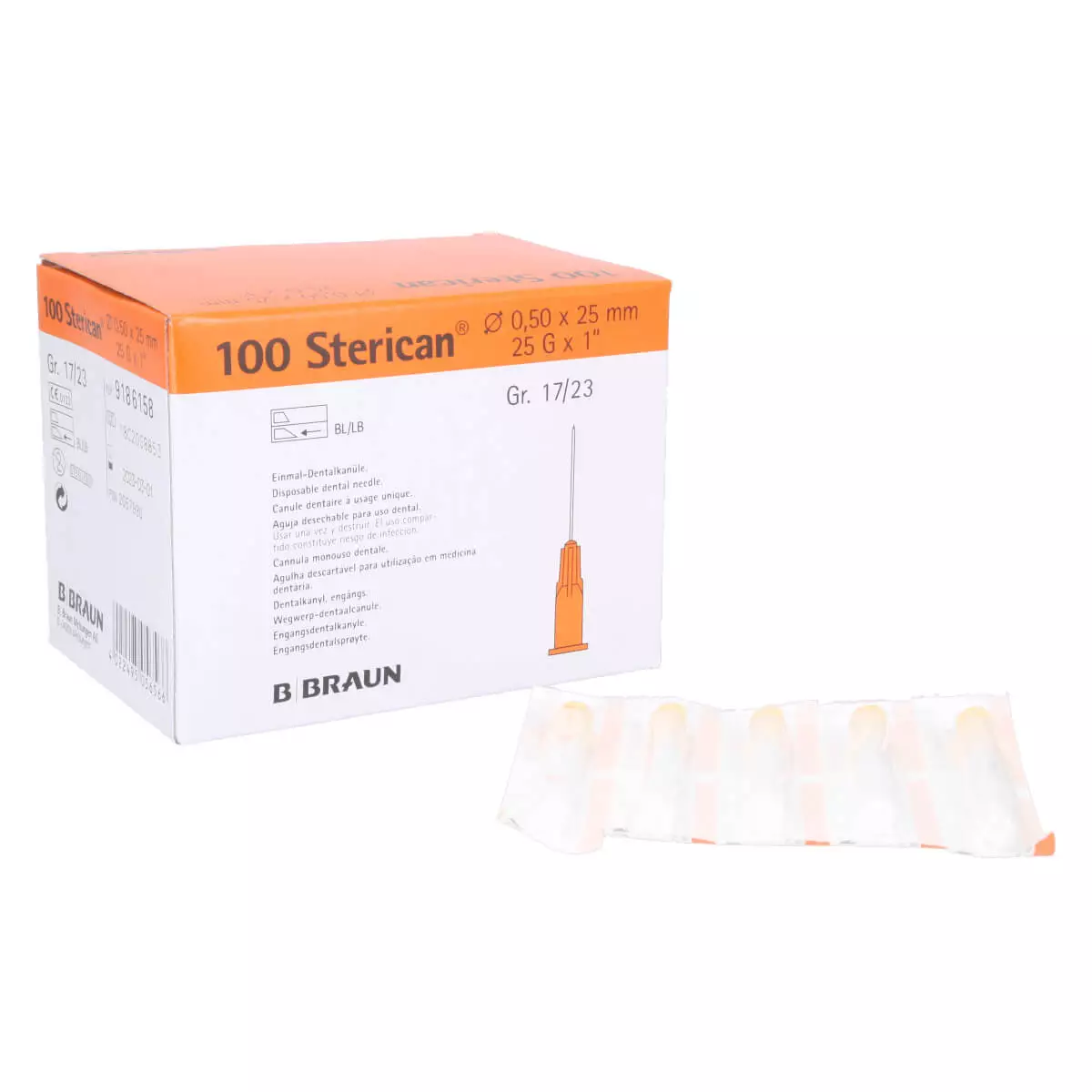  Sterican Kanülen zur Dental-Anästhesie