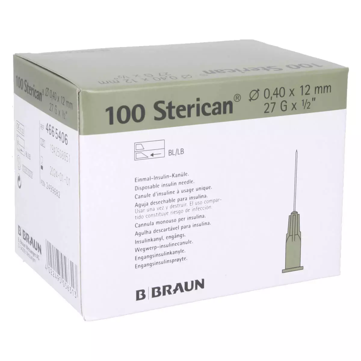 Sterican Insulinkanüle Sterican Insulinkanüle