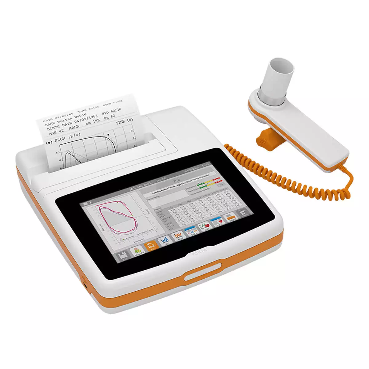  Spirolab Touchscreen Tisch-Spirometer