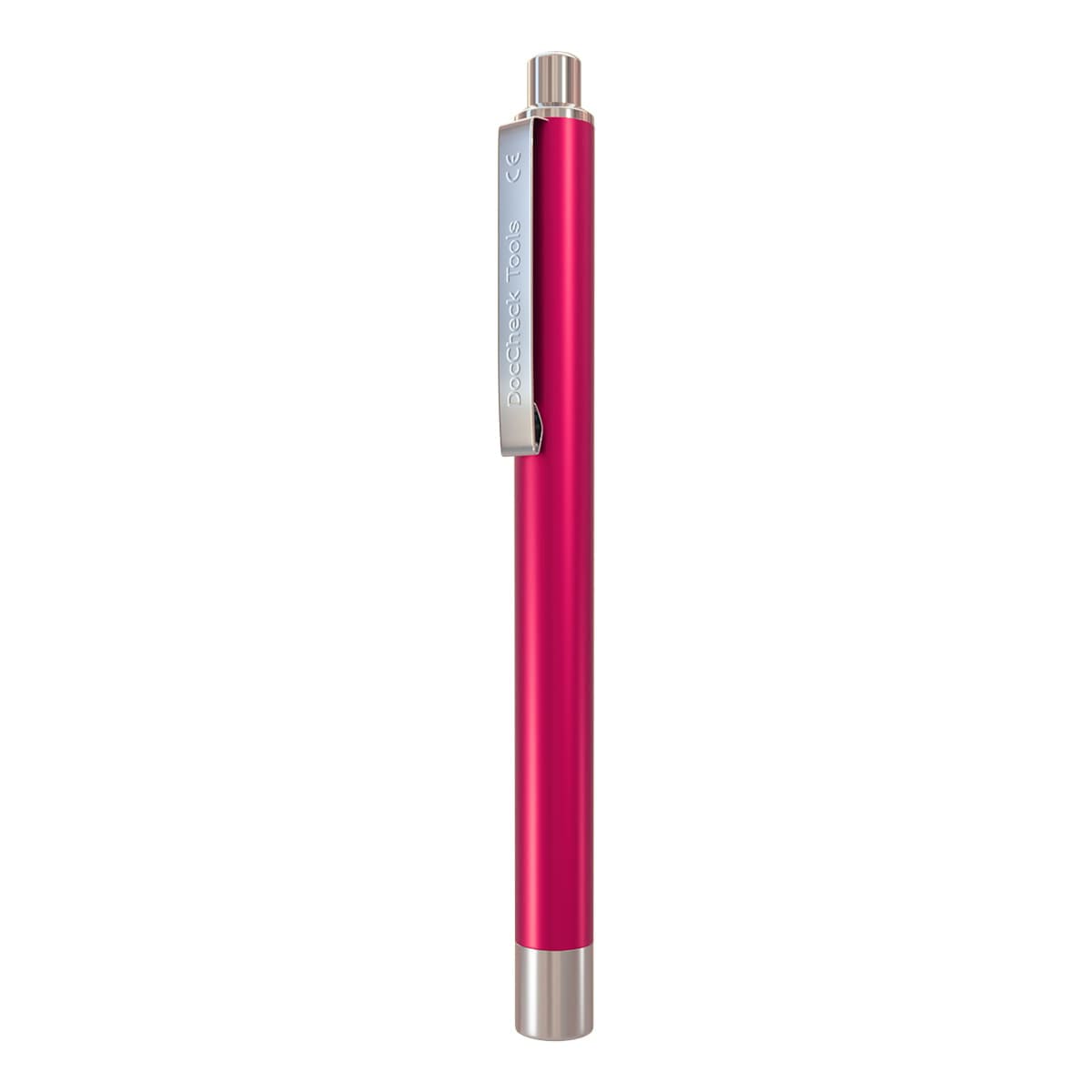 Produktbild von DocCheck LED-Diagnostikleuchte „Blink“ – 14 Cm, Metallgehäuse, Clip, Farbauswahl – Für Ärzte & Pflege