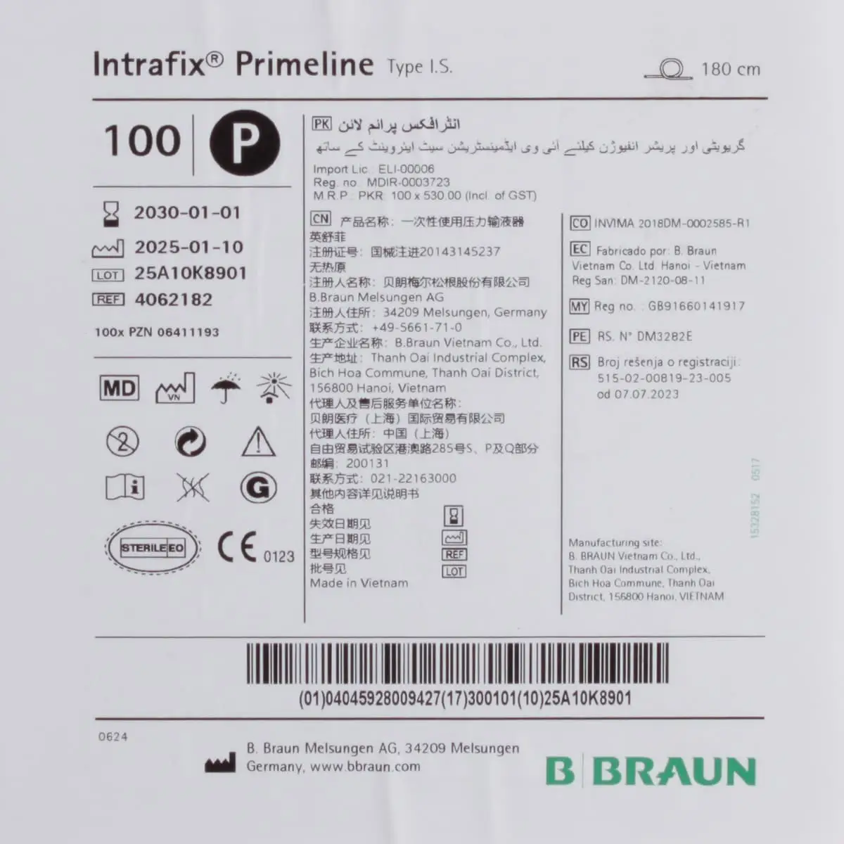 Intrafix Primeline Infusionsgerät Intrafix Primeline Infusionsgerät