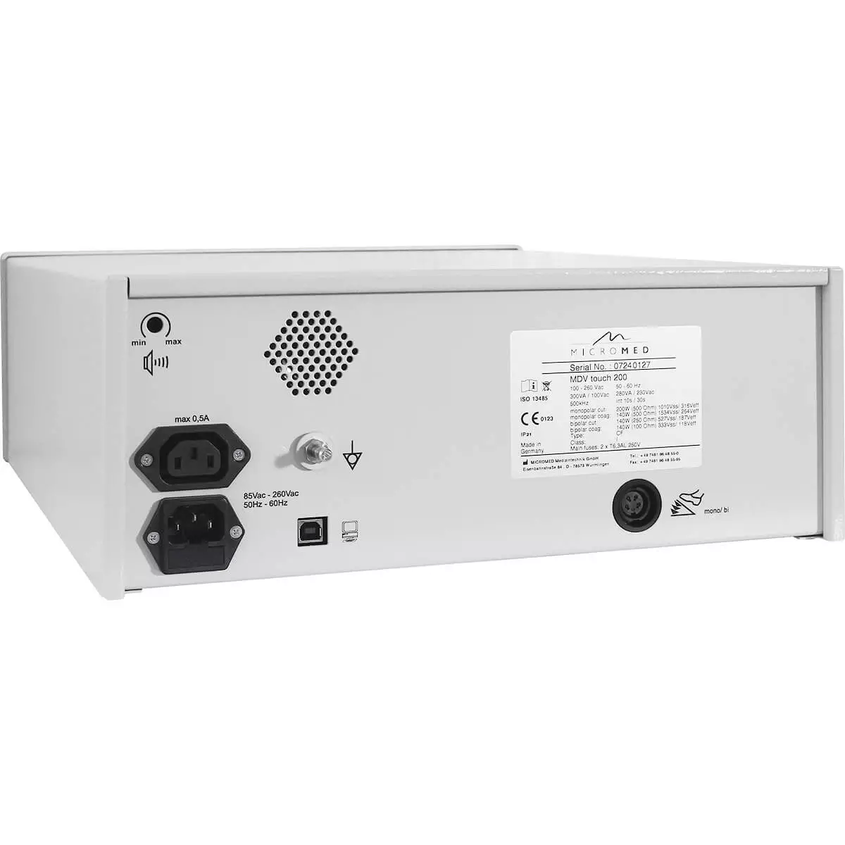  MDV touch 200 HF-Elektrochirurgiegerät