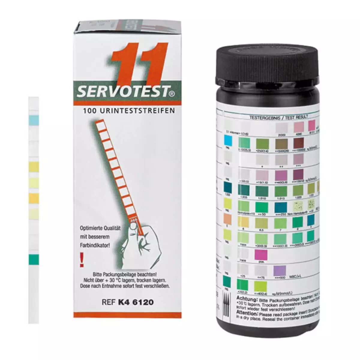 SERVOTEST Urinteststreifen SERVOTEST Urinteststreifen