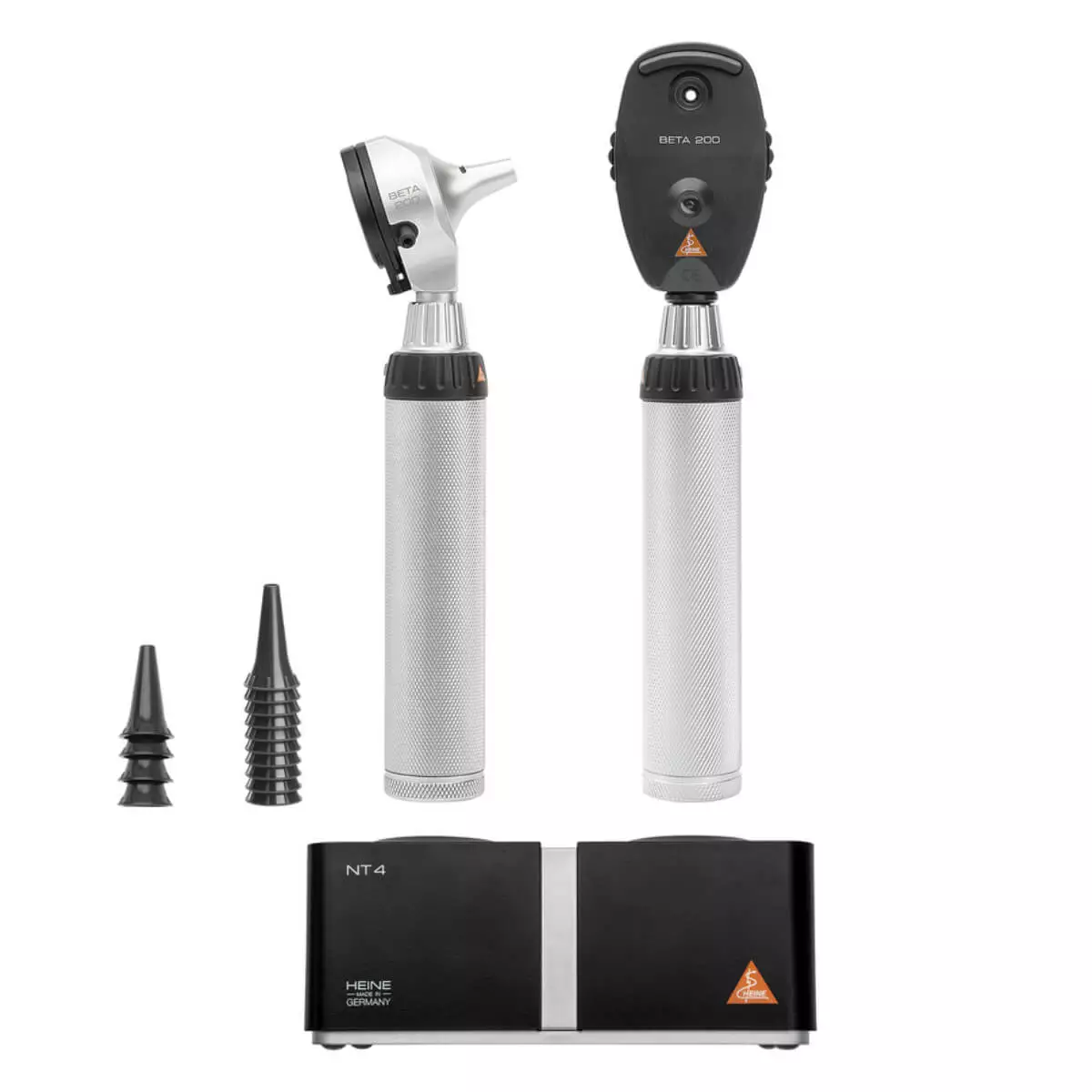  HEINE BETA 200 LED F.O. Otoskop & BETA 200 LED Ophthalmoskop im Set