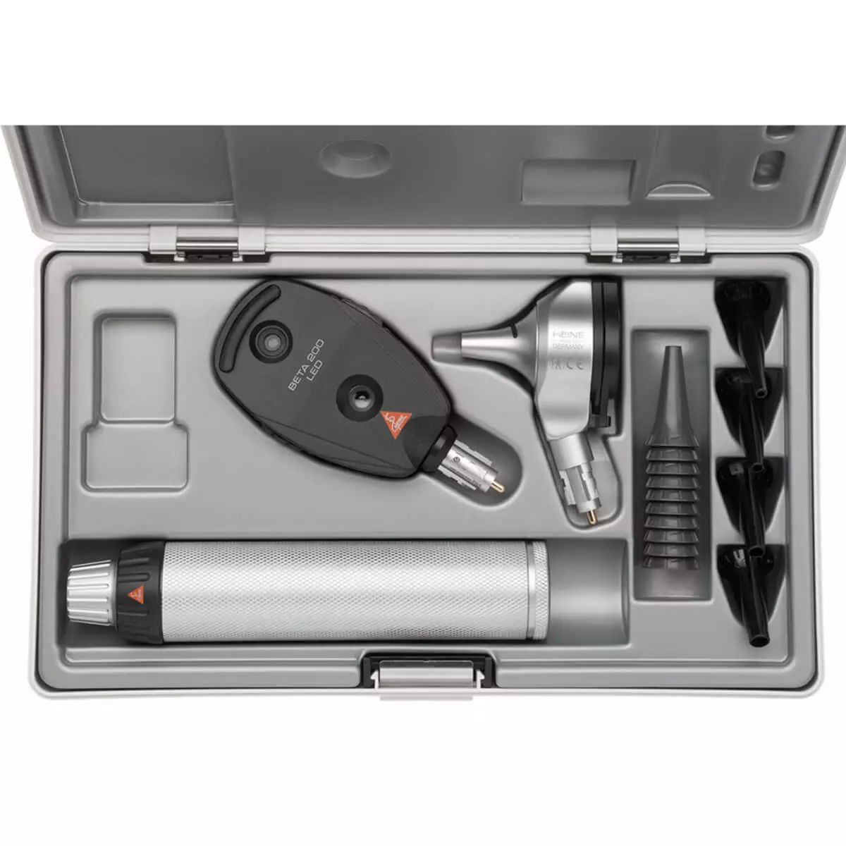  HEINE BETA 200 LED F.O. Otoskop & BETA 200 LED Ophthalmoskop im Set