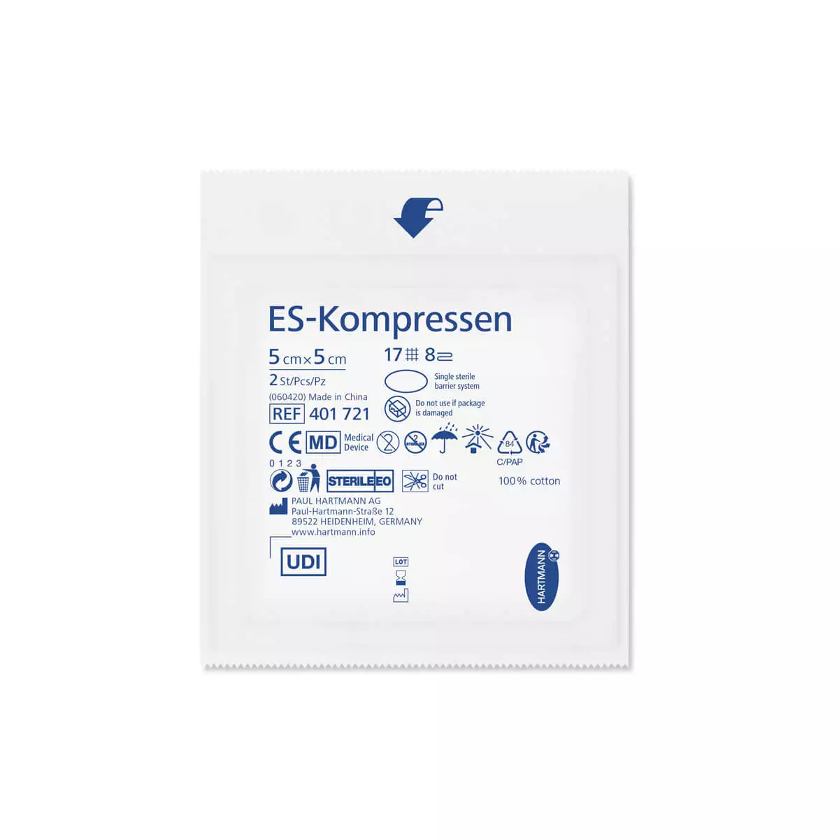  ES-Kompressen steril
