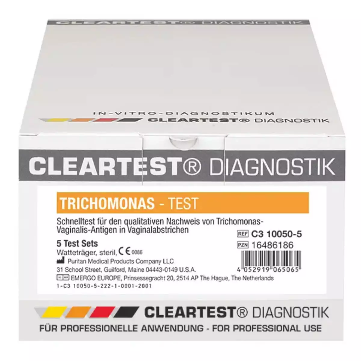  Cleartest Trichomonas Kassettenschnelltest