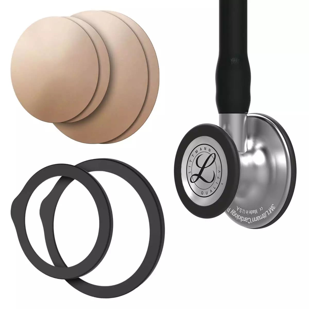  Spar-Bundle: Littmann® Cardiology IV™ Stethoskop + antimikrobielle Kupfermembran "Drums"