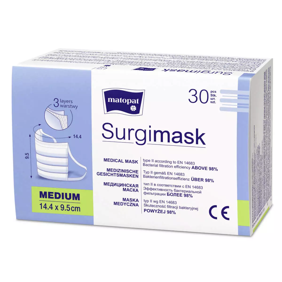  Surgimask medizinische Gesichtsmasken für Kinder