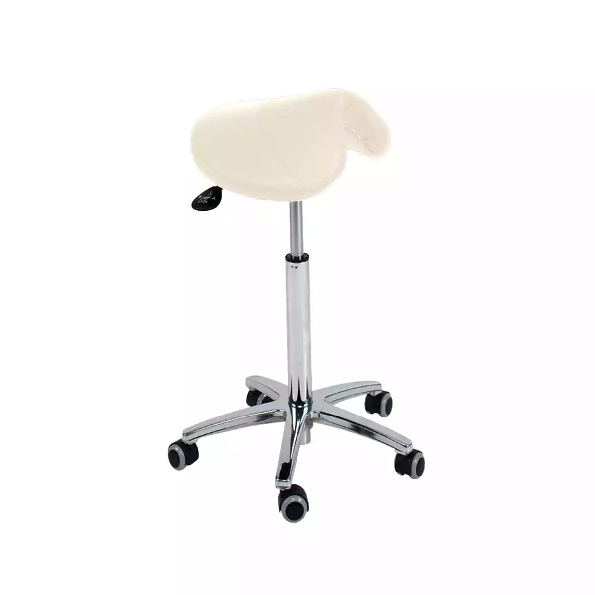  Rollhocker mit Sattelsitz