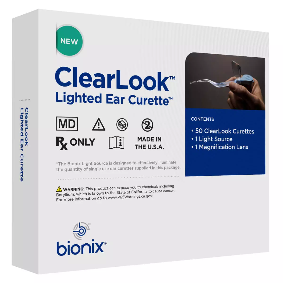  ClearLook Lighted LED-Ohrküretten