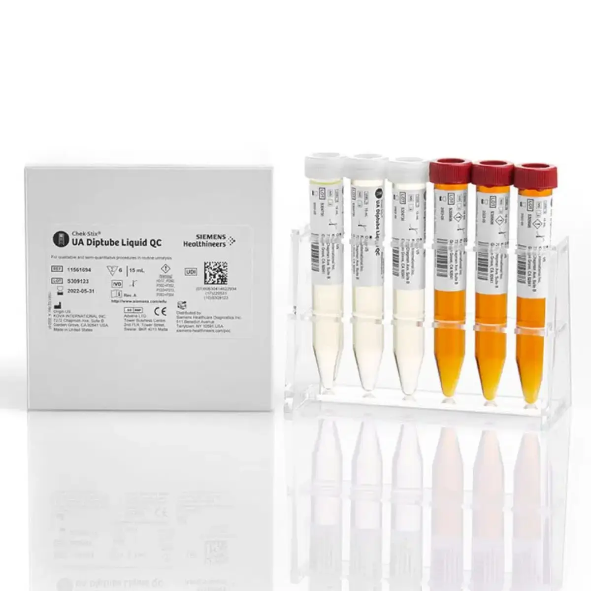  Chek-Stix UA Diptube Qualitätskontrolle