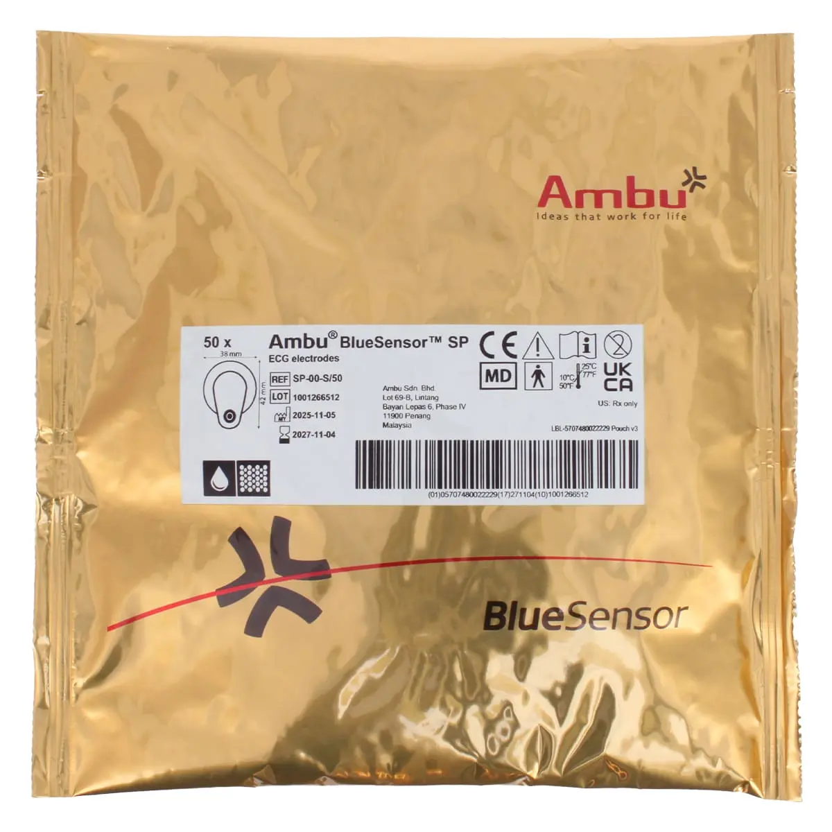 BlueSensor SP-00-S/50 Einweg-EKG-Elektroden BlueSensor SP-00-S/50 Einweg-EKG-Elektroden