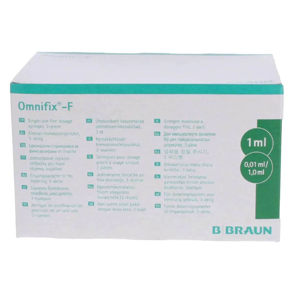  Omnifix-F Feindosierungsspritzen
