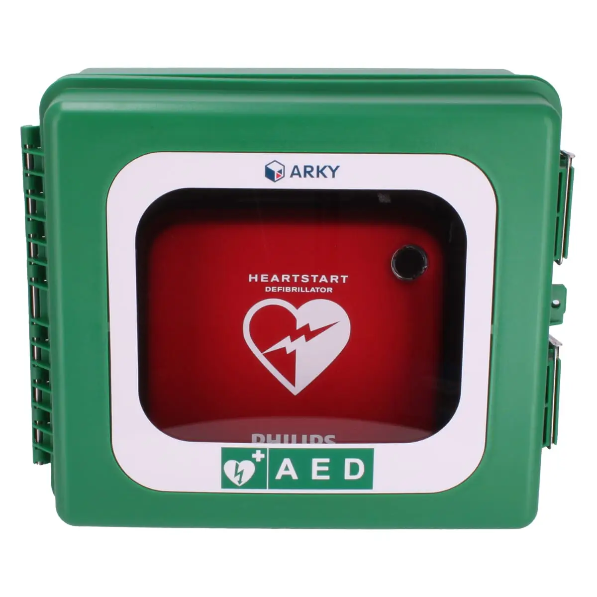 AED-Schrank mit Alarm für den Außenbereich AED-Schrank mit Alarm für den Außenbereich