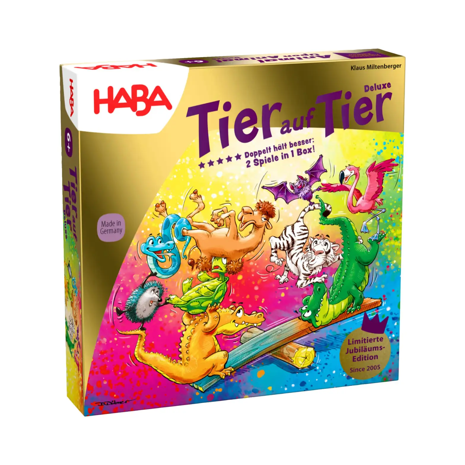  Stapelspiel "Tier auf Tier"