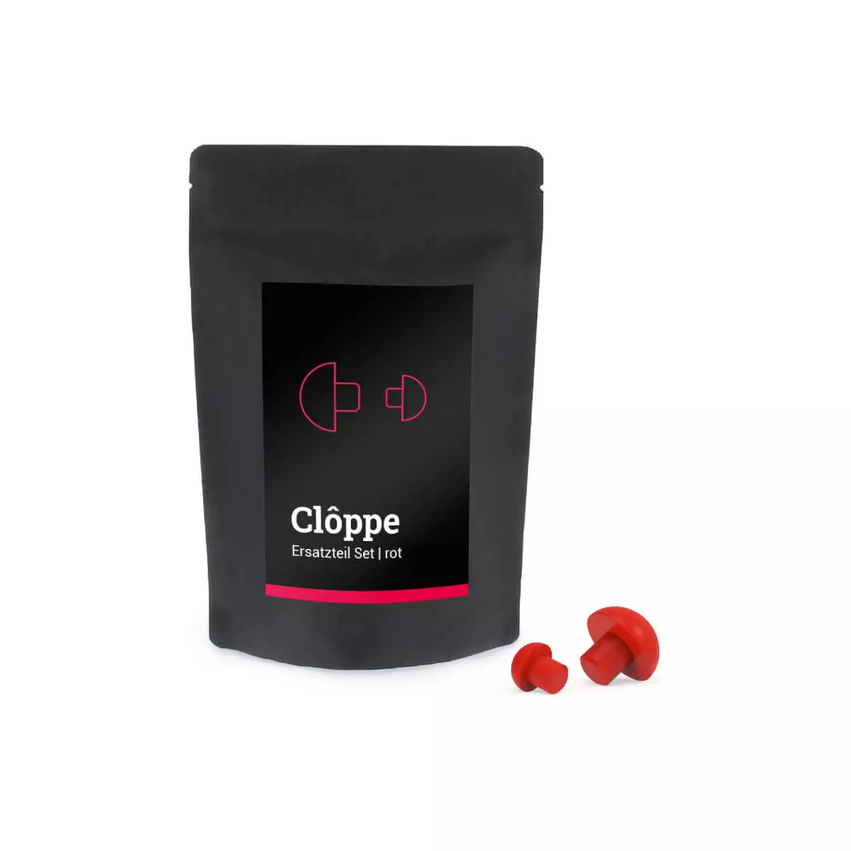  Ersatz-Gummipuffer für Reflexhammer "Clôppe"