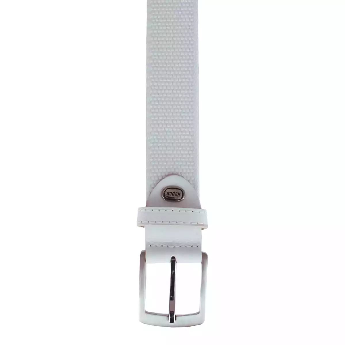  Elasticband-Gürtel mit Vollrindlederpatten
