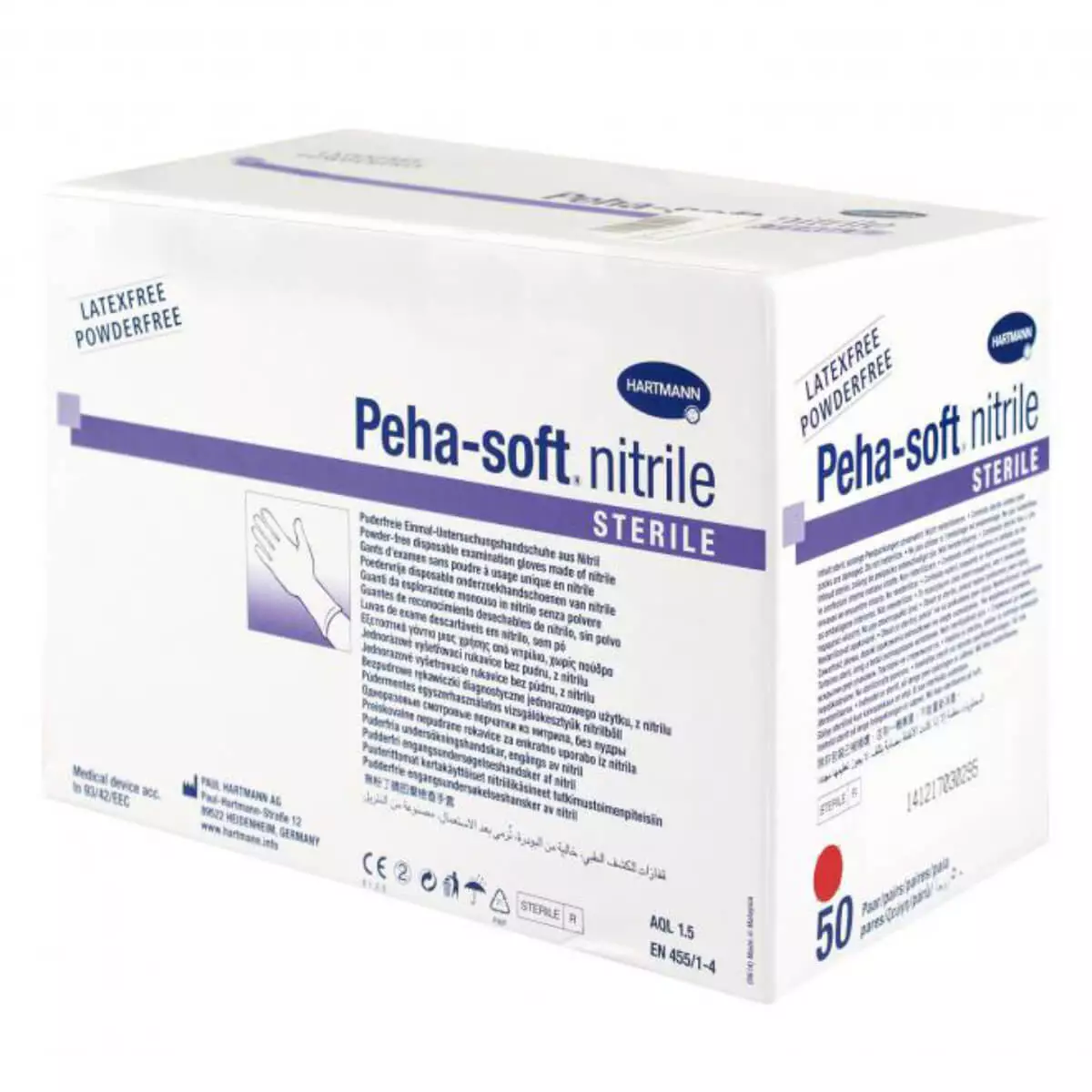  Peha-soft sterile powderfree Handschuhe
