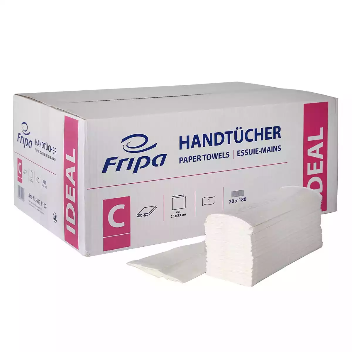  Ideal Papierhandtücher