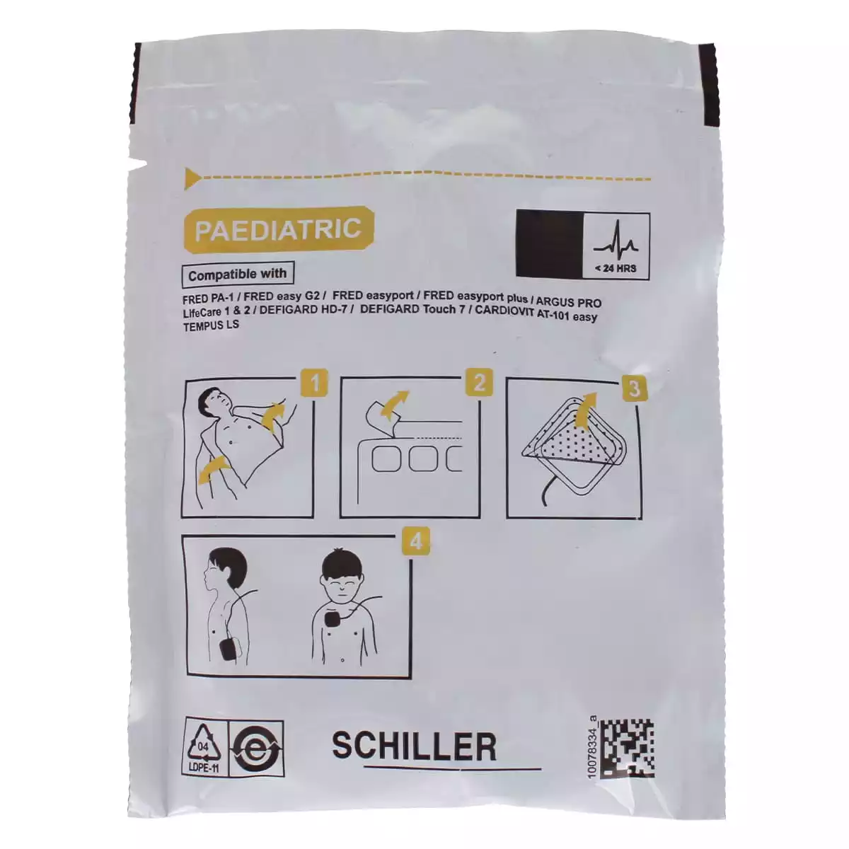 Elektroden für FRED easyport, easyport plus & PA-1 Defibrillator Elektroden für FRED easyport, easyport plus & PA-1 Defibrillator