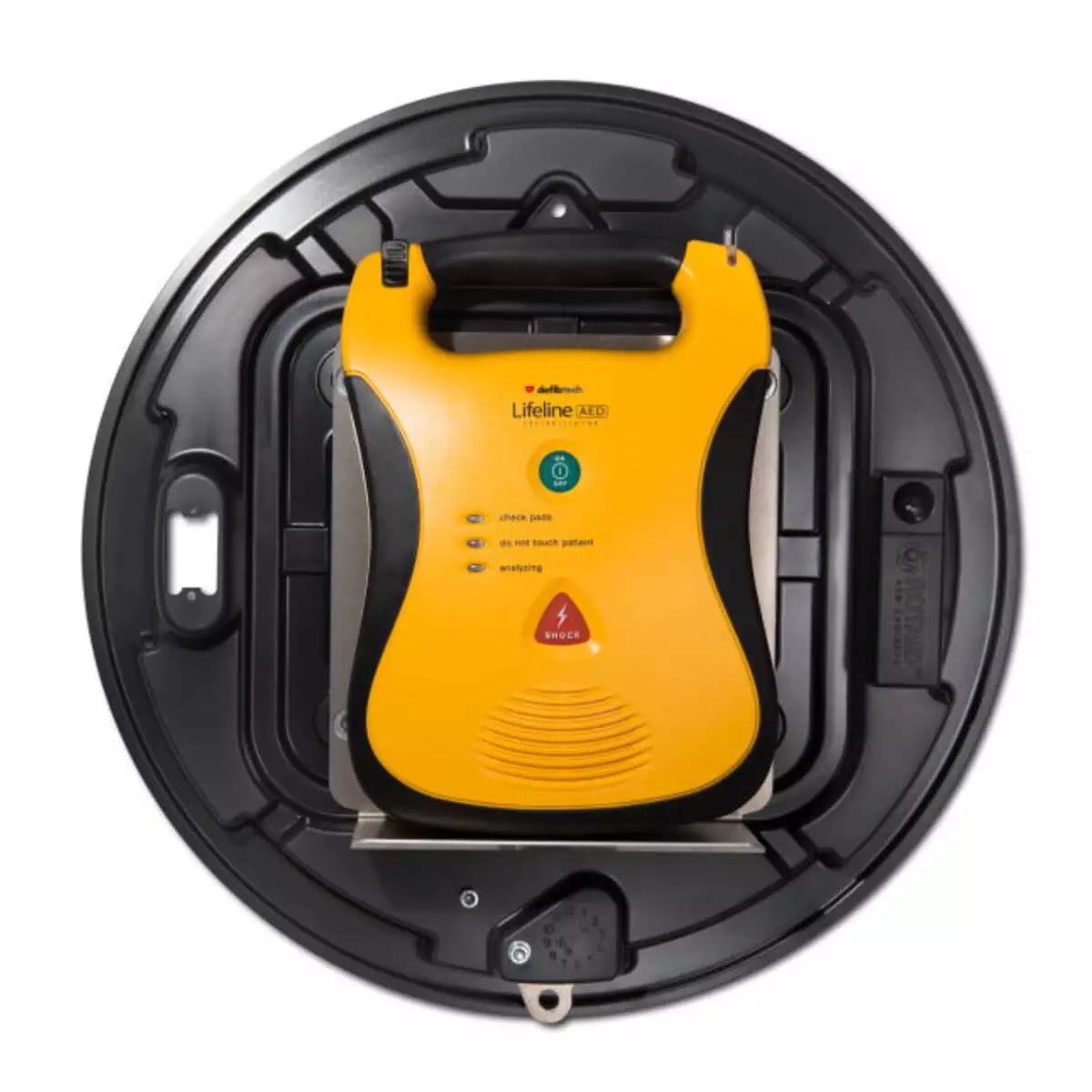  AED runder Schutzschrank mit Alarm
