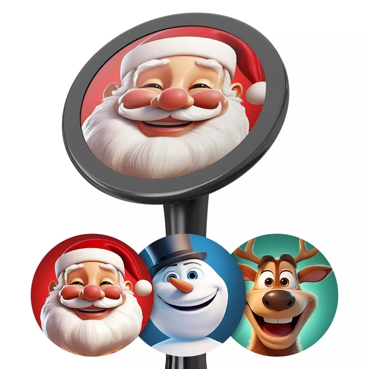  Bedruckte Fiberglas-Membransets "Drums"