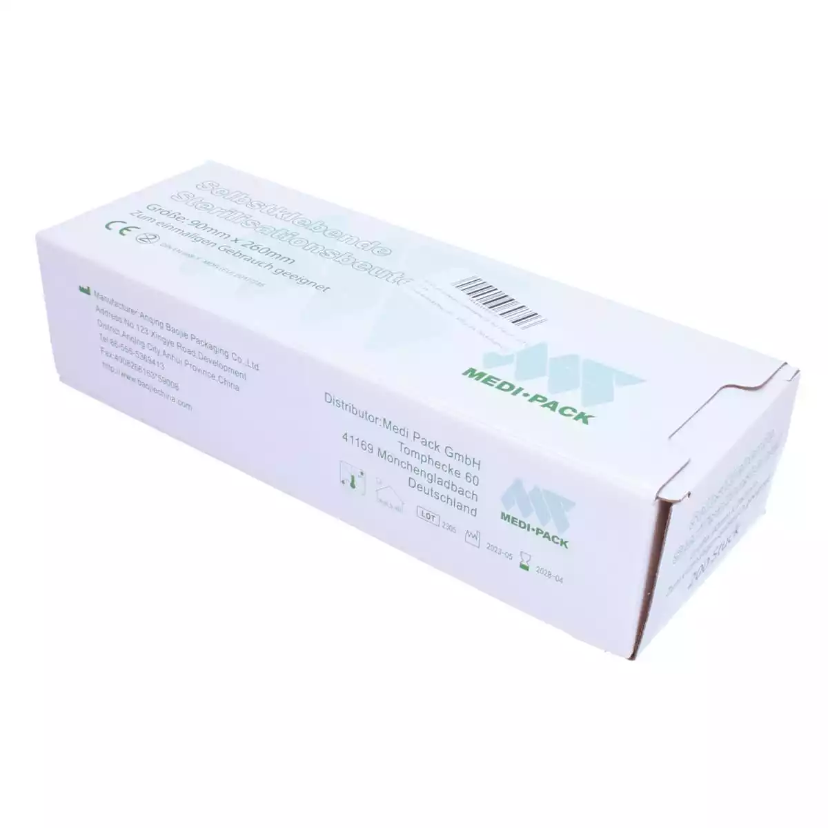  Self-Sealing Sterilisationsbeutel
