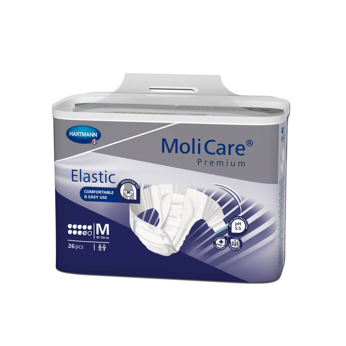 MoliCare Premium Elastic Inkontinenzslip 9 Tropfen  MoliCare Premium Elastic Inkontinenzslip 9 Tropfen