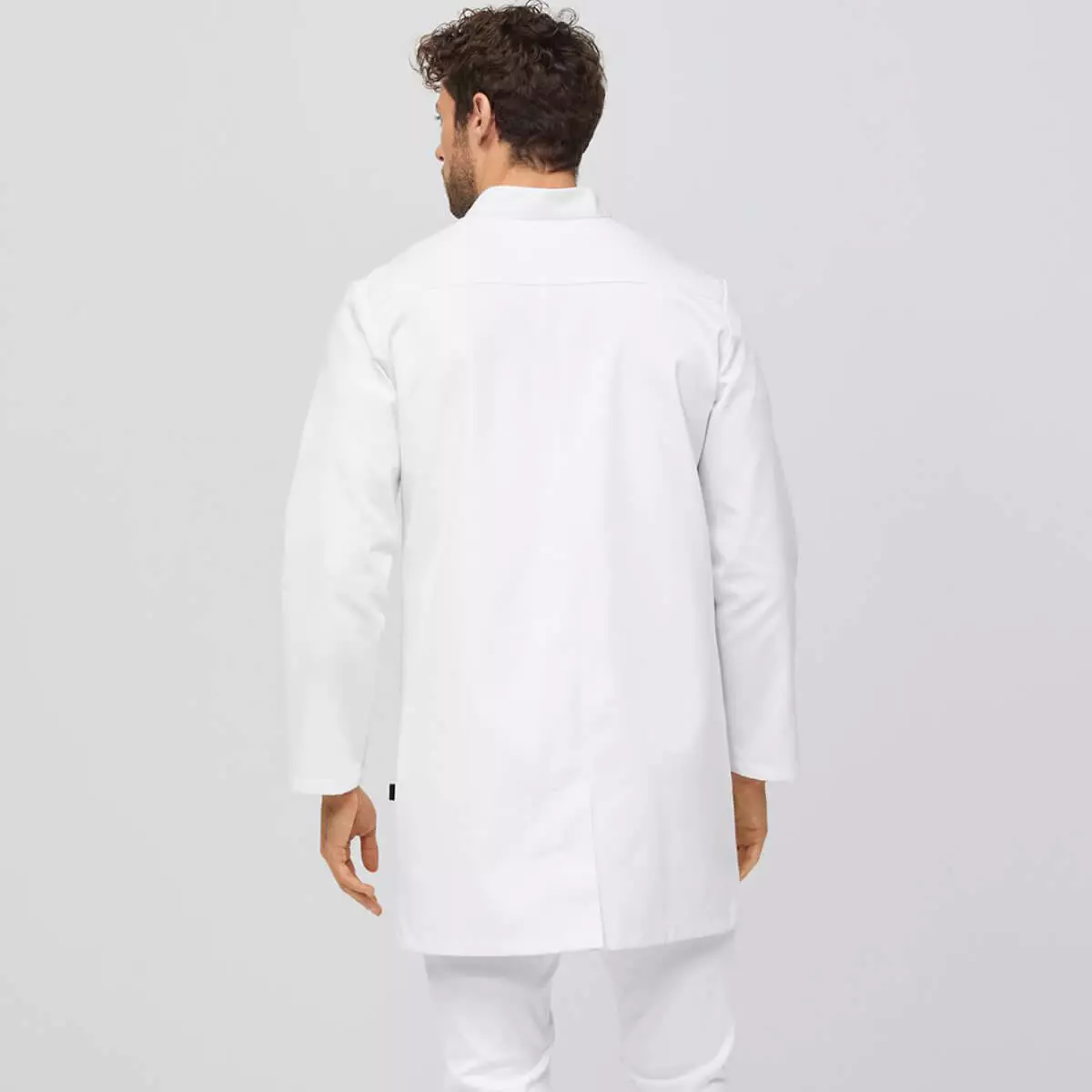  Herren-Arztkittel/-Labormantel weiß