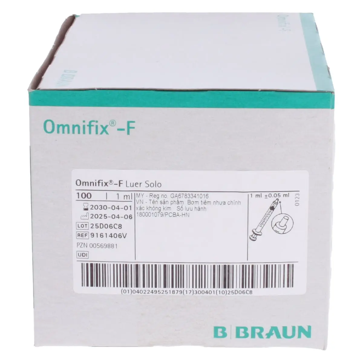  Omnifix-F Feindosierungsspritzen
