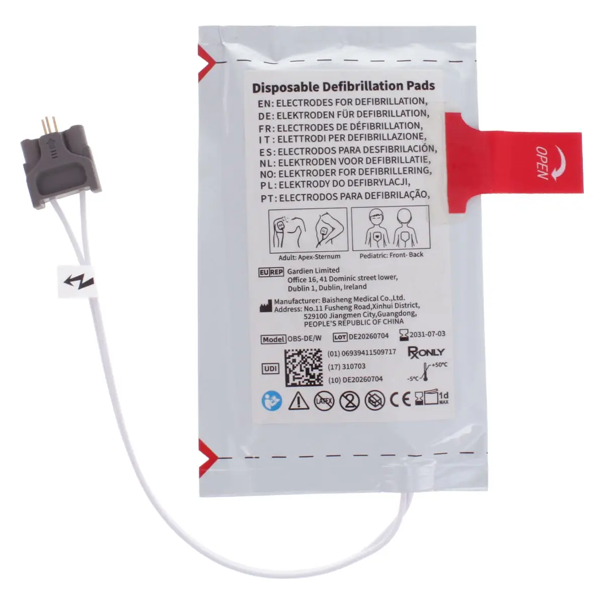  P3 Pocket-AED-Elektroden