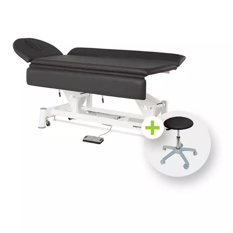  Behandlungsliege mit verstellbaren Seitenteilen