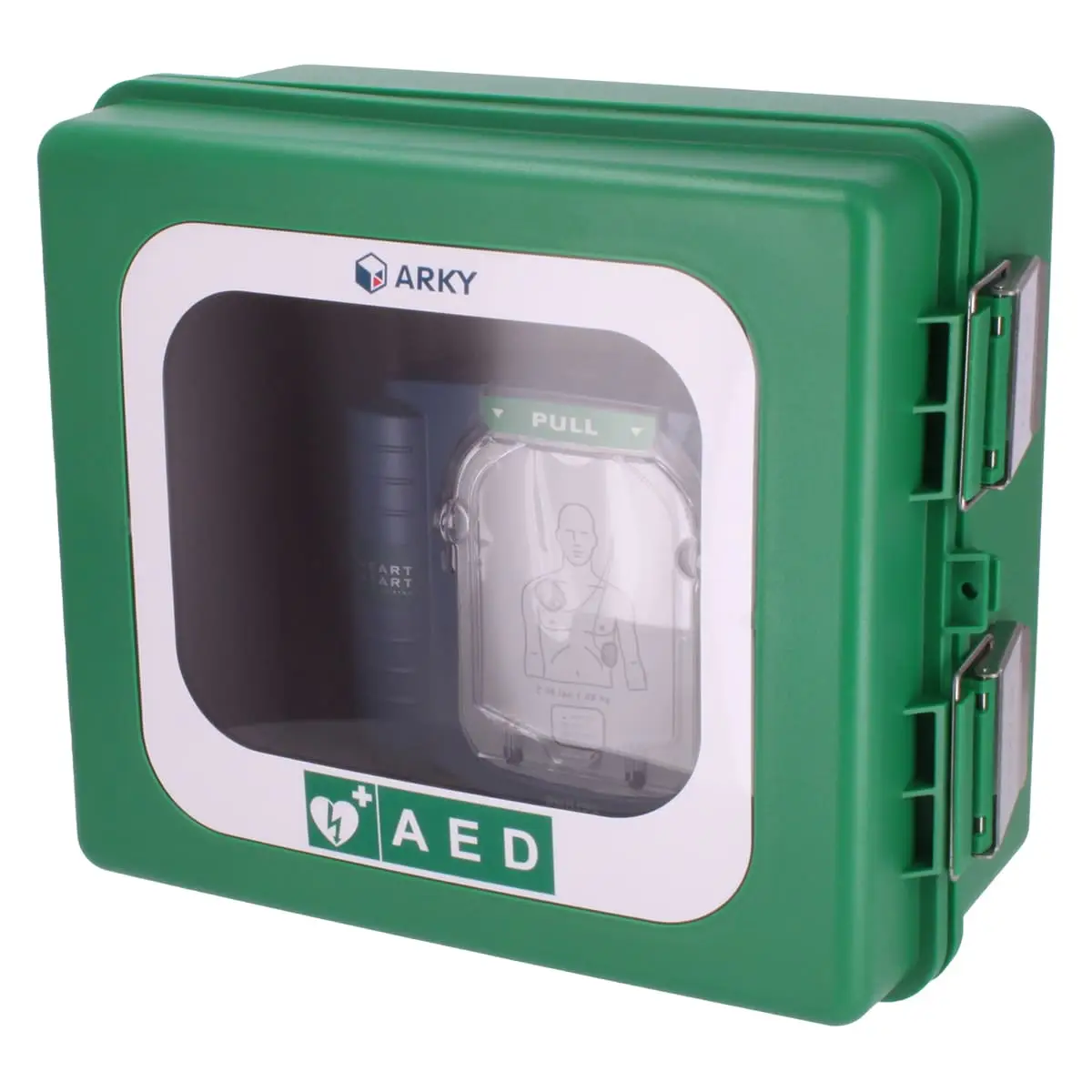AED-Schrank mit Alarm für den Außenbereich AED-Schrank mit Alarm für den Außenbereich