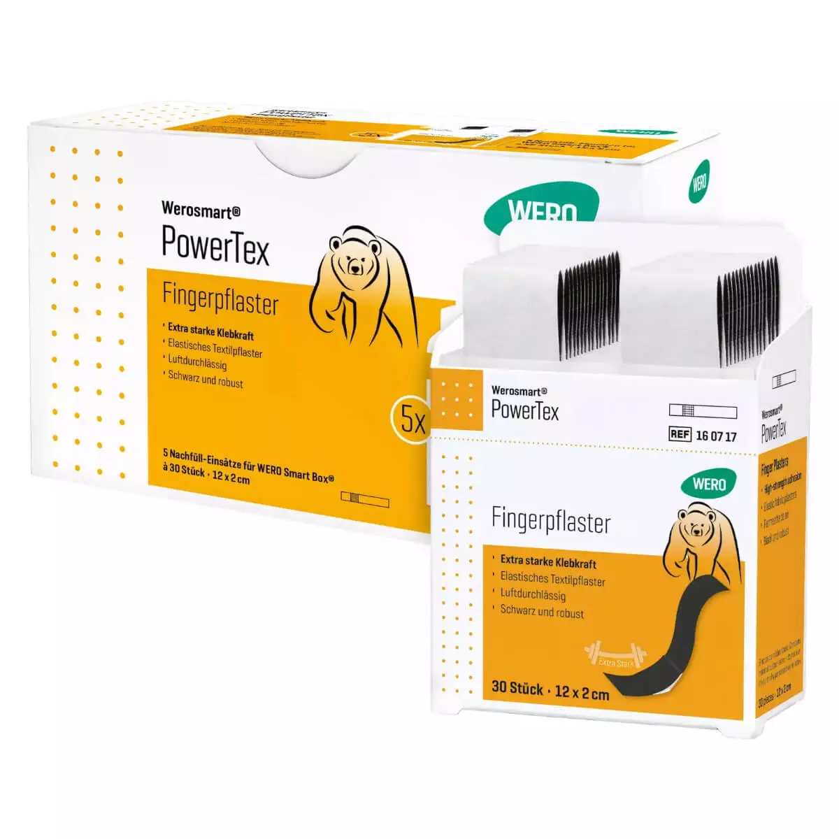 Werosmart PowerTex Pflasterspender-Einsätze Werosmart PowerTex Pflasterspender-Einsätze