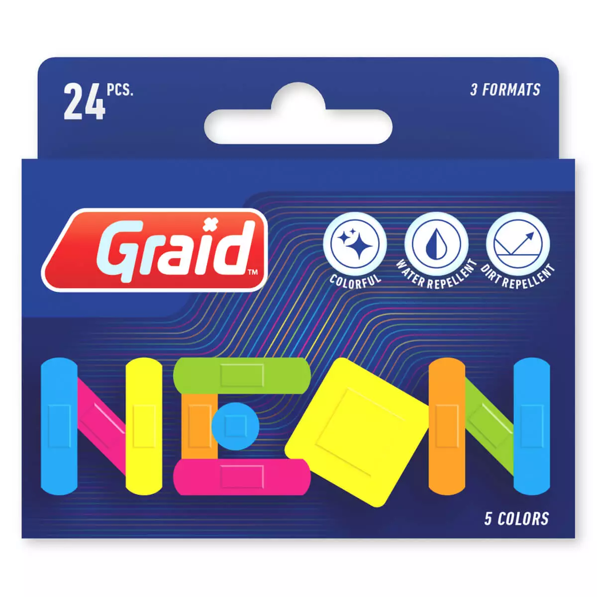  Neon Pflaster