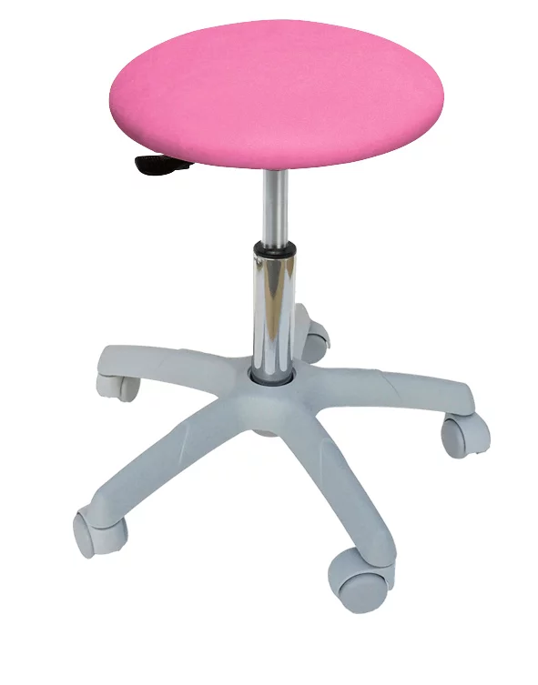 Rollhocker mit hellgrauem Fußkreuz Rollhocker mit hellgrauem Fußkreuz