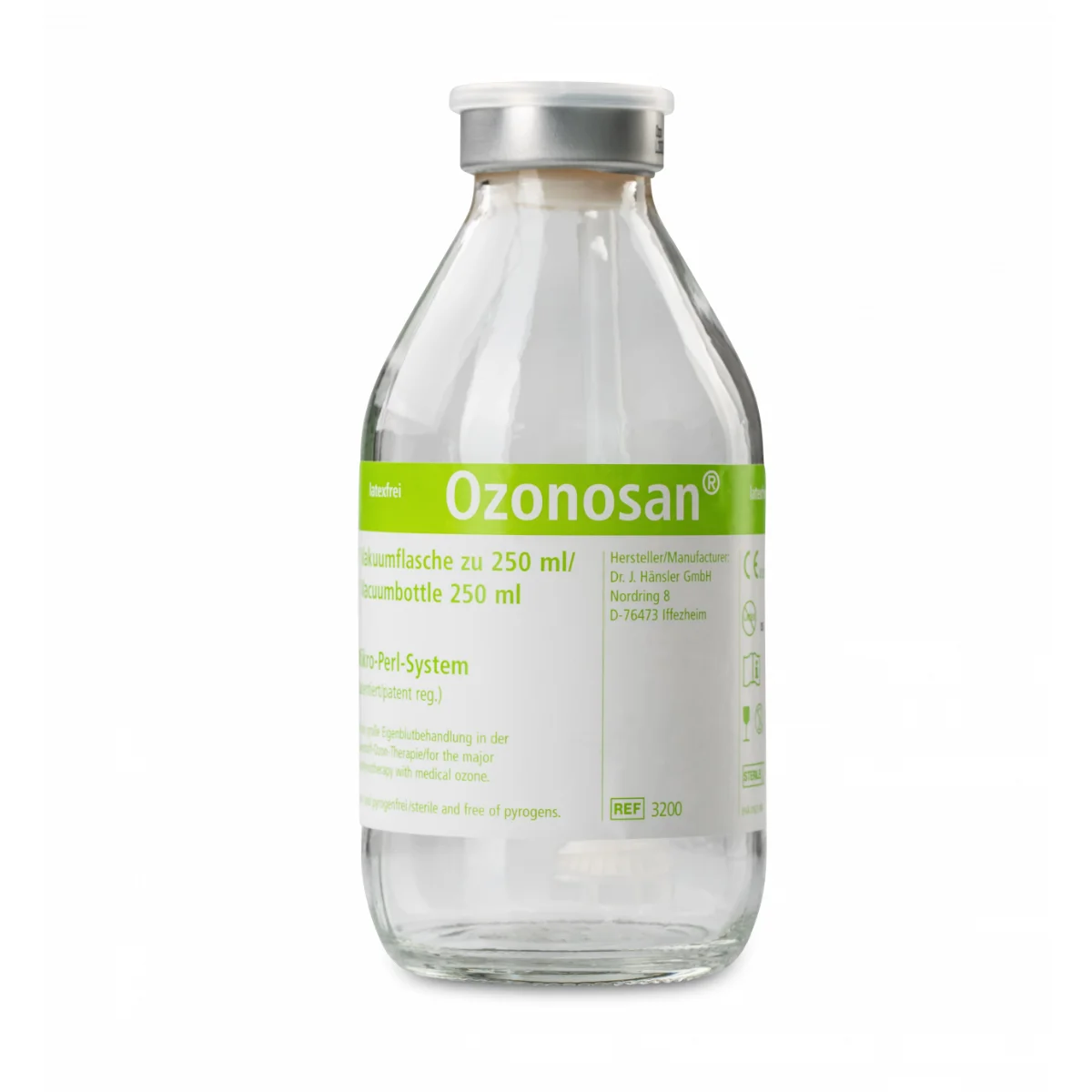  Ozonosan Vakuumflasche ohne Na-Citrat