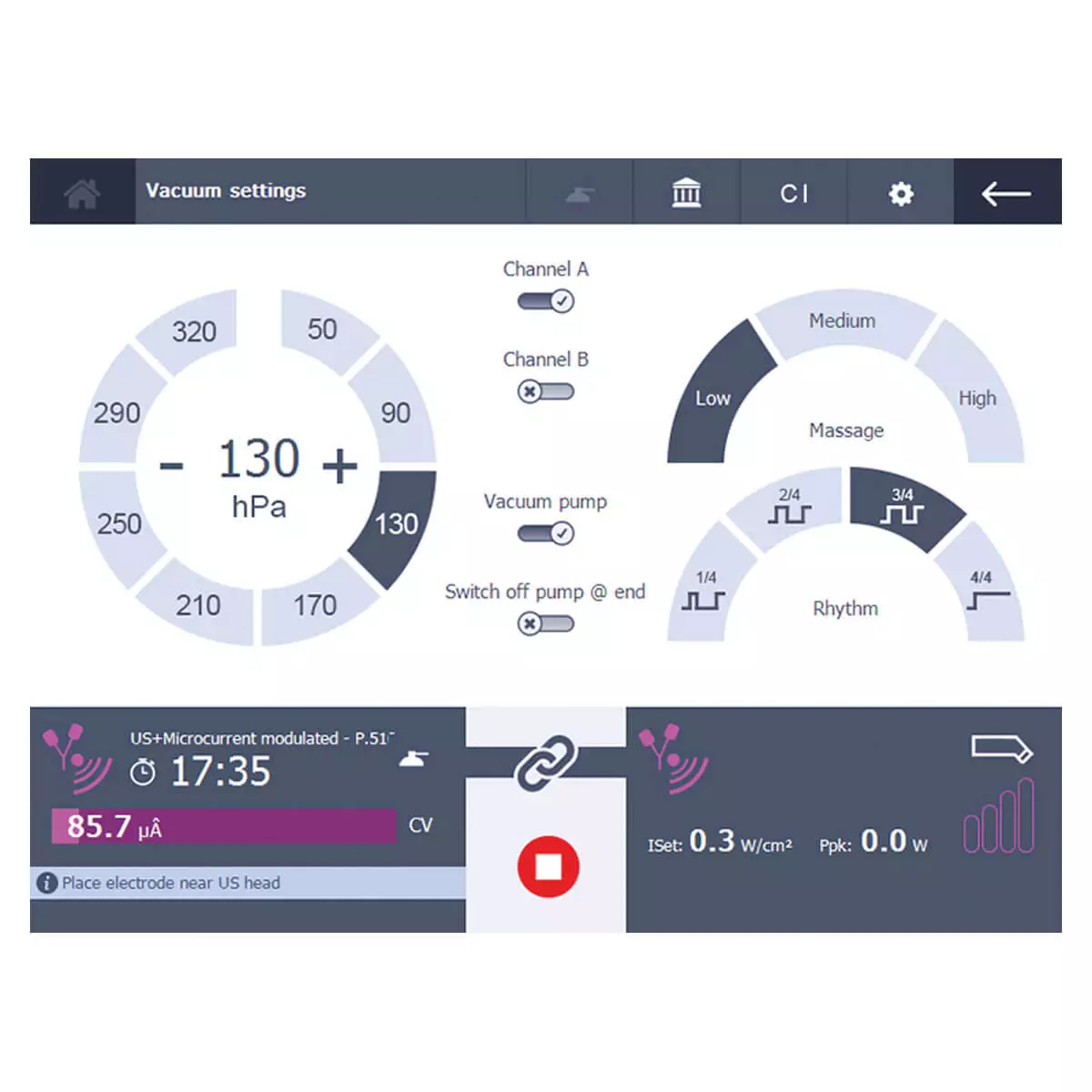  Combi 400V Elektrotherapie-Kombinationsgerät