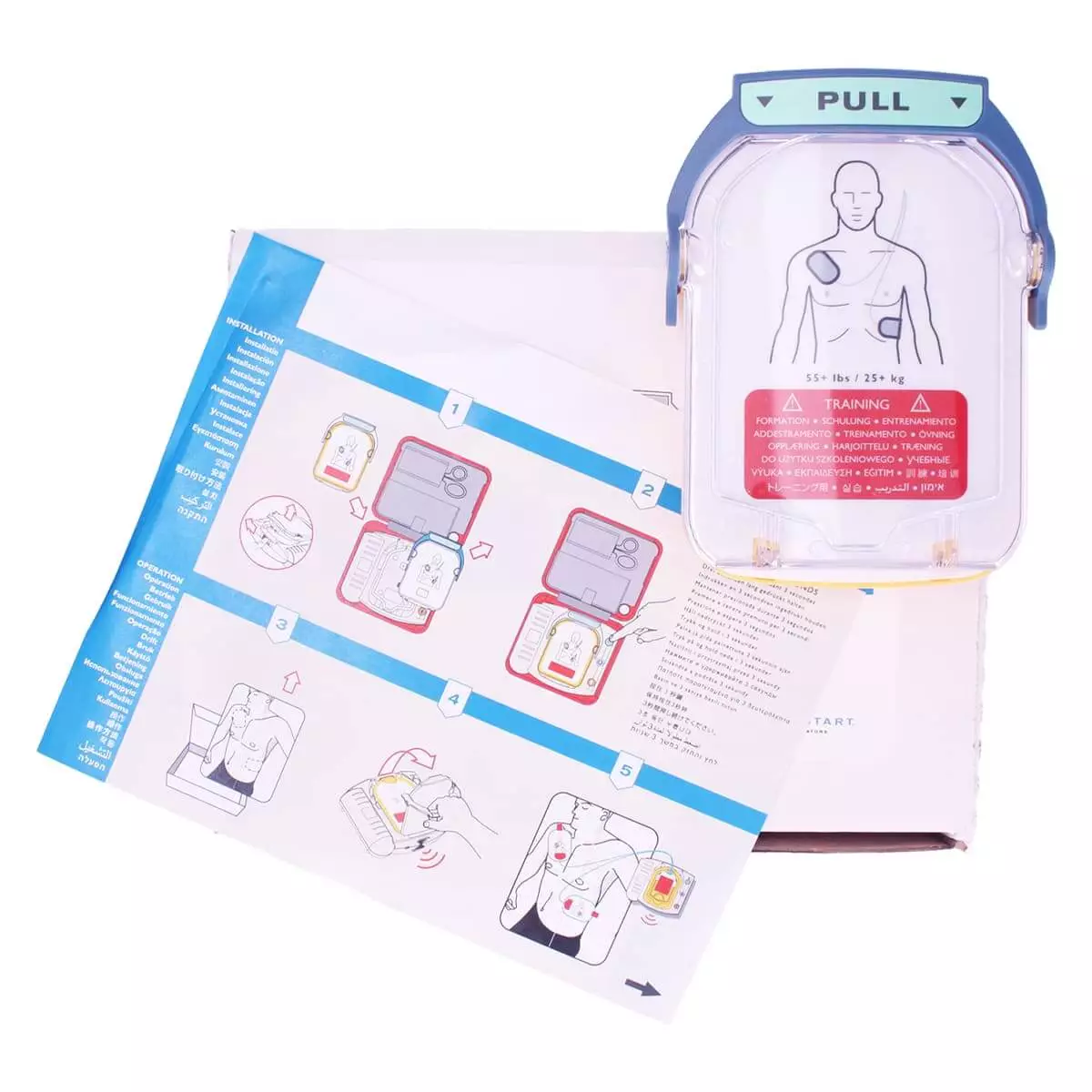  Trainings-Elektrodenkassette HeartStart HS1
