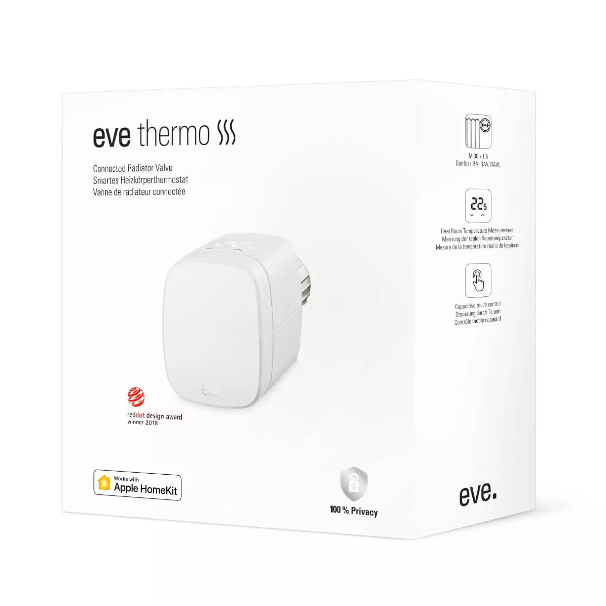  Eve Thermo Smartes Heizkörperthermostat