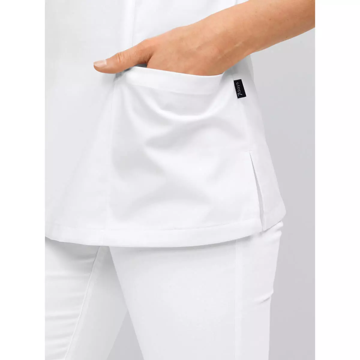 Damen-Schlupfkasack Roma mit V-Ausschnitt Damen-Schlupfkasack Roma mit V-Ausschnitt