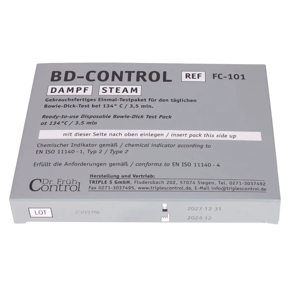  BD-Control Einmal-Testpakete