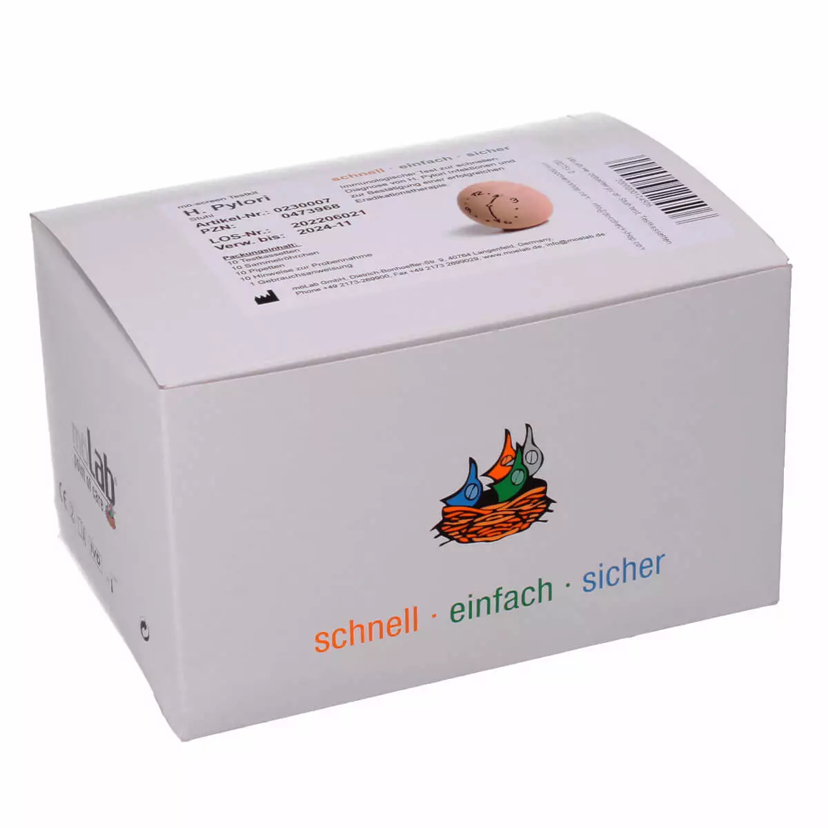  mö-screen Helicobacter pylori Stuhltest