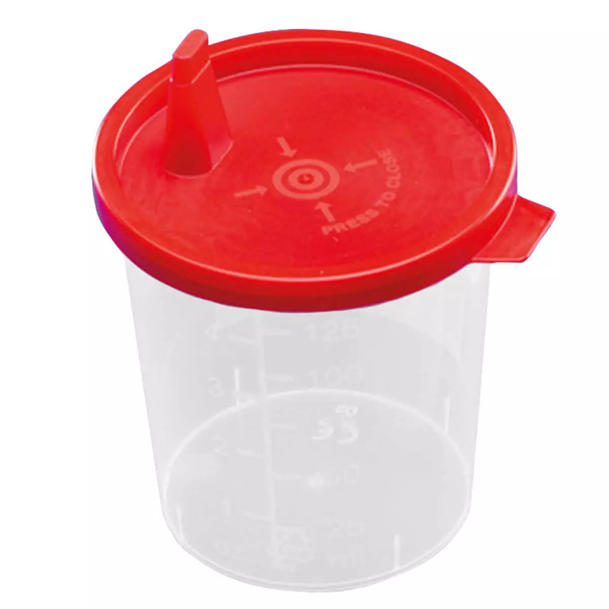  Urinbecher mit Schnappverschluss