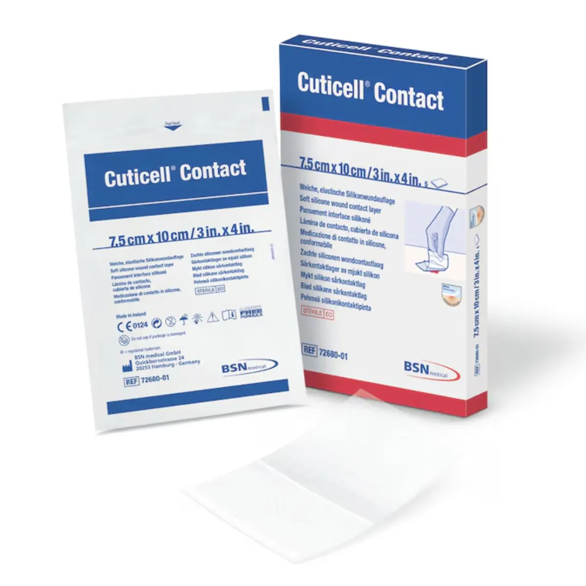  Cuticell Contact Silikonwundauflage