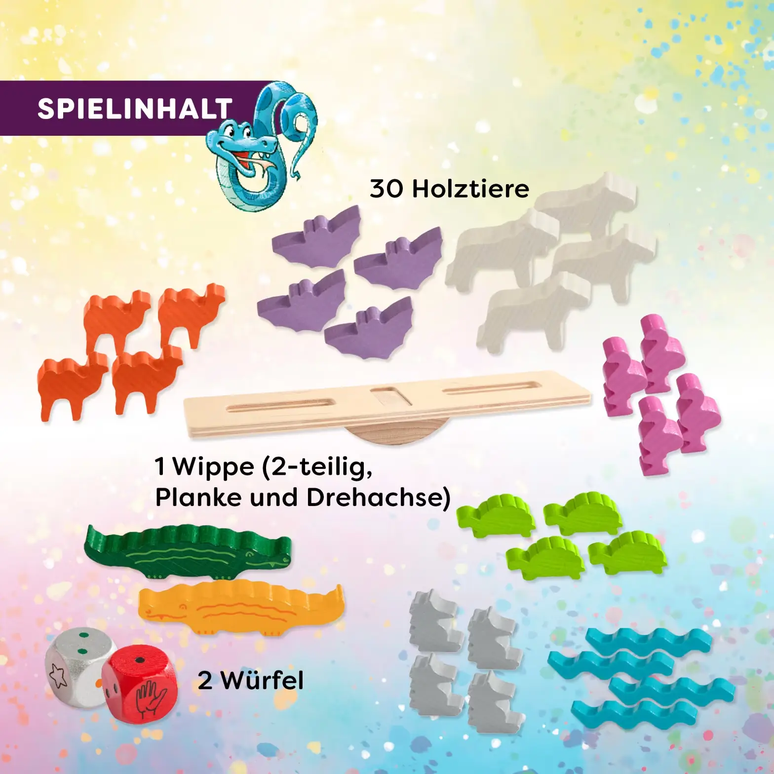 Stapelspiel "Tier auf Tier" Stapelspiel "Tier auf Tier"
